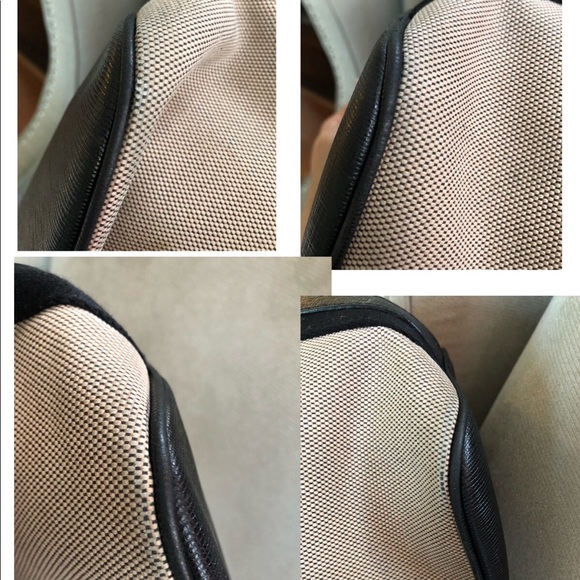 💯% Authentic Burberry Canvas Hobo Bag - Picture 6 of 8